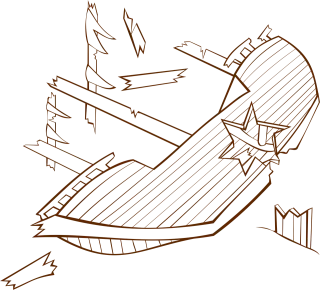 Wreck Ship Sunken Stickdatei – Fahrzeuge