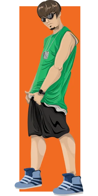 Teenager Boy Lifestyle Stickdatei