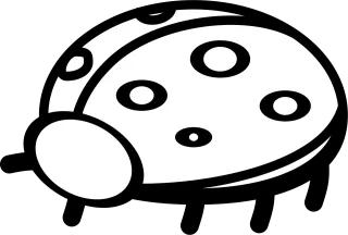 Ladybird Ladybug Bug Stickdatei