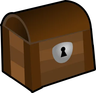 Chest Treasure Box Stickdatei