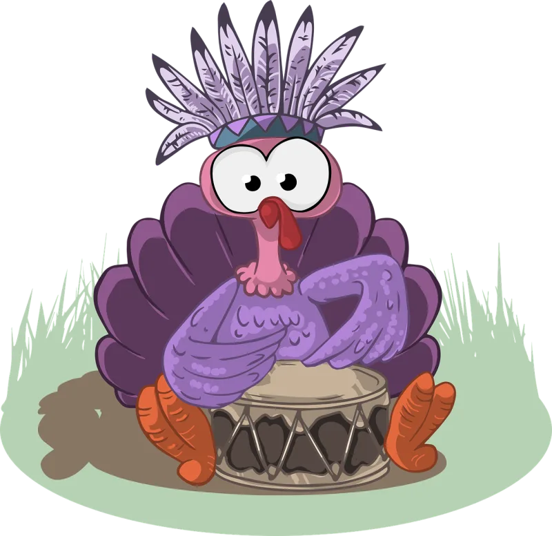 Turkey Indian Drum Stickdatei – Musik