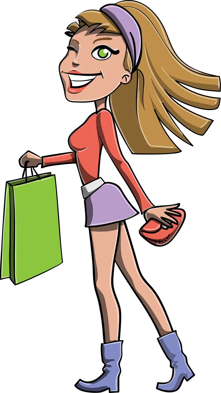 Girl Shopping Bag Stickdatei – Weihnachten