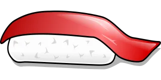 Sushi Nigiri Food Stickdatei