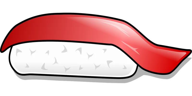 Sushi Nigiri Food Stickdatei – Essen & Trinken