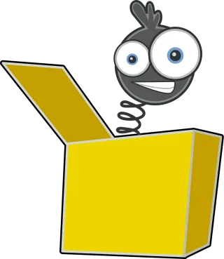 Jack in the box Toy Jack Stickdatei