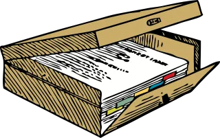 Office Equipment File Stickdatei