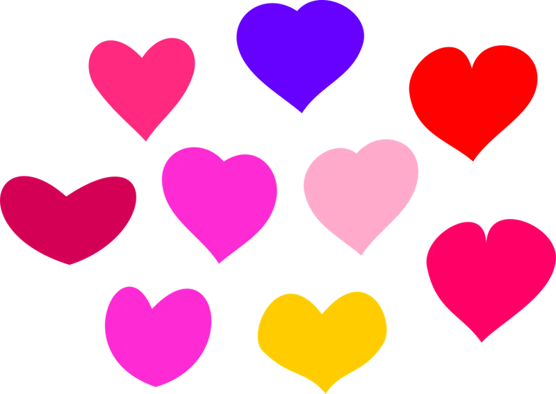 Hearts Love Heart Stickdatei – Herzen & Liebe