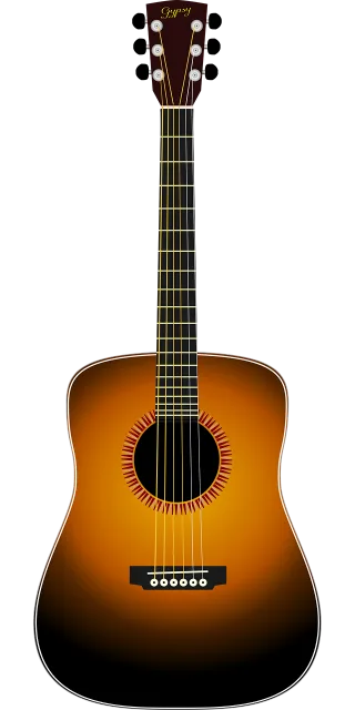 Acoustic guitar Guitar Acoustic Stickdatei