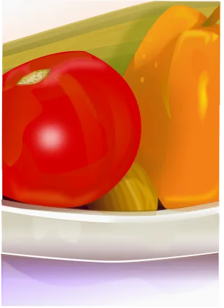 Vegetables Tomato Paprika Stickdatei – Weihnachten