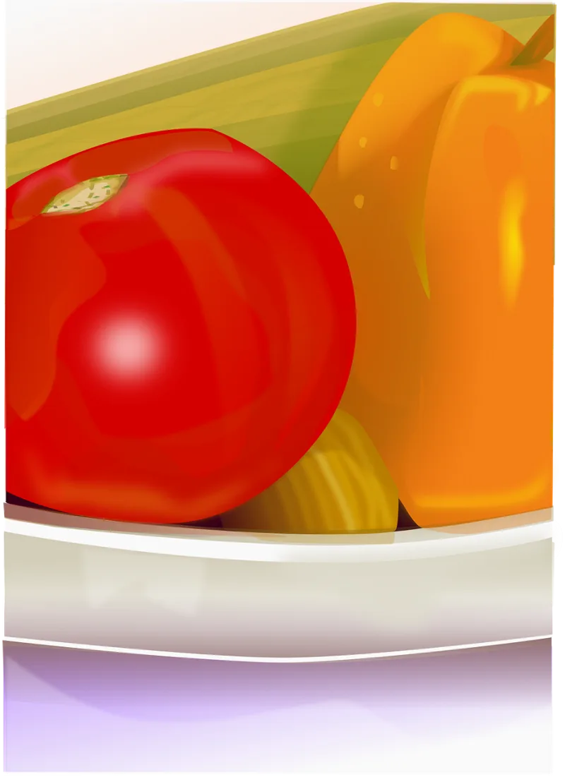 Vegetables Tomato Paprika Stickdatei – Weihnachten