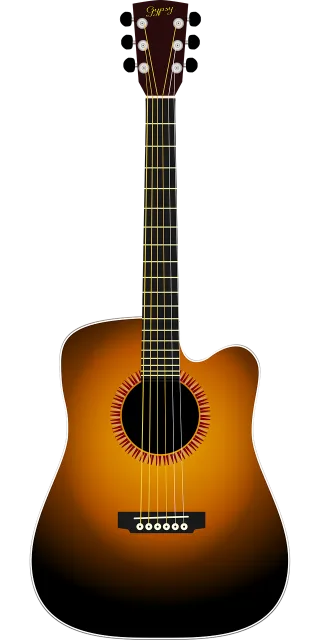 Acoustic guitar Guitar Acoustic Stickdatei