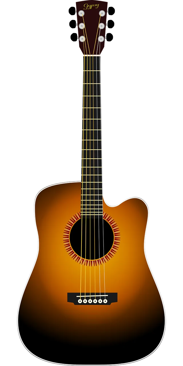 Acoustic guitar Guitar Acoustic Stickdatei – Musik