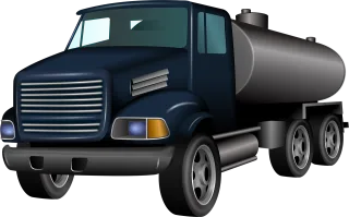 Truck Transportation Vehicle Stickdatei