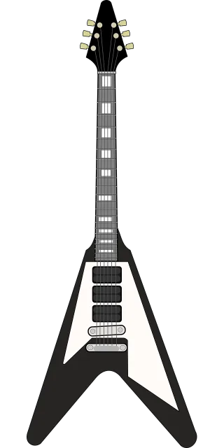 Guitar Axe Music Stickdatei