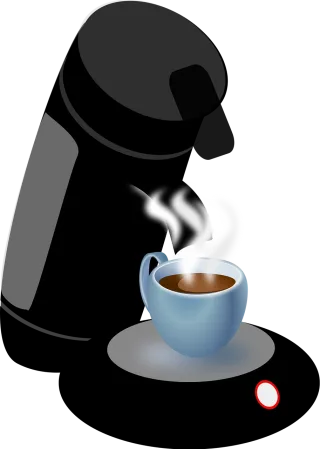 Coffee machine Coffeemaker Espresso Stickdatei – Essen & Trinken