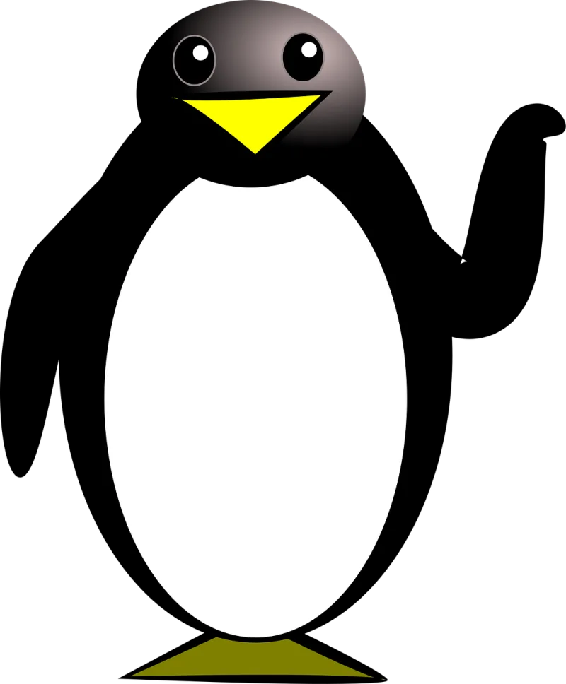Penguin Nature Bird Stickdatei – Tiere