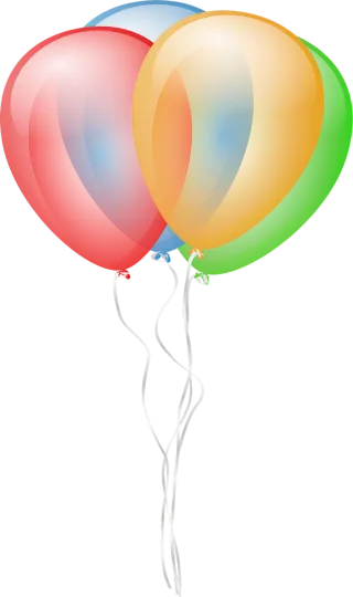 Balloon Party Celebration Stickdatei