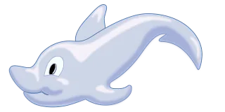 Dolphin Nature Sea Stickdatei