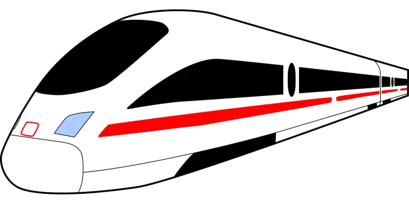 High speed train Railway Ice Stickdatei – Fahrzeuge