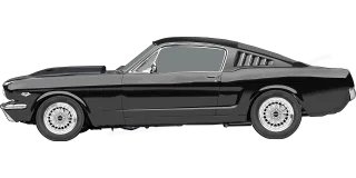 Ford mustang Car Racing car Stickdatei