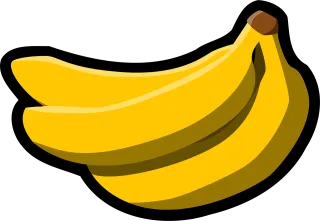 Bananas Food Fruit Stickdatei – Essen & Trinken
