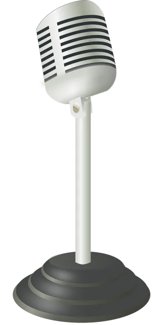 Microphone Radio Speaker Stickdatei – Musik