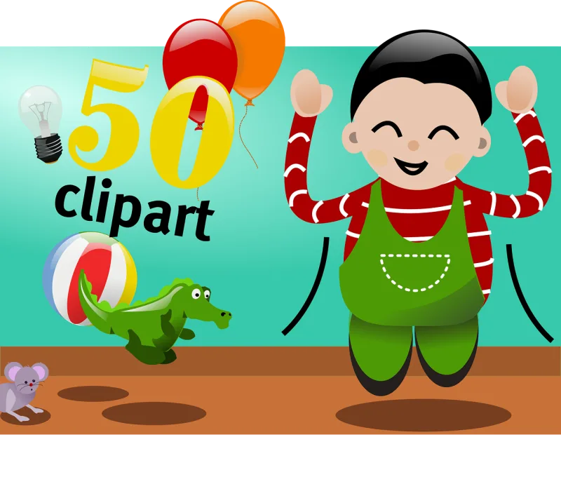 Celebration Happy birthday Kid Stickdatei – Kinder
