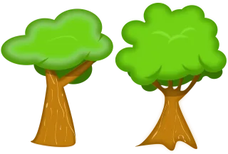 Trees Forest Nature Stickdatei