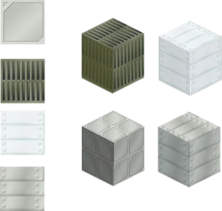 Box Tiles Wood Stickdatei