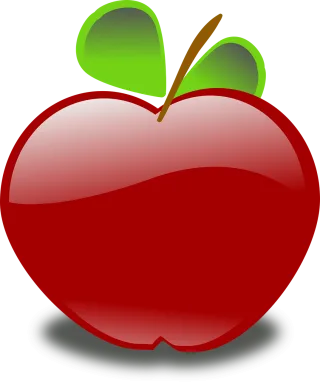 Apple Nature Fruit Stickdatei