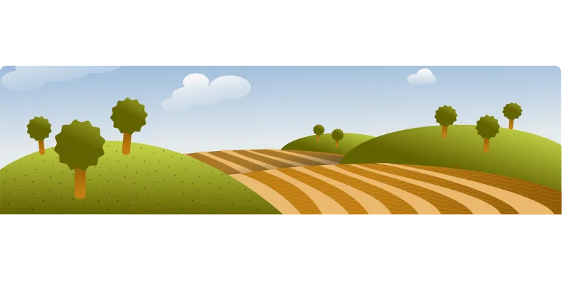 Countryside Landscape Nature Stickdatei – Natur