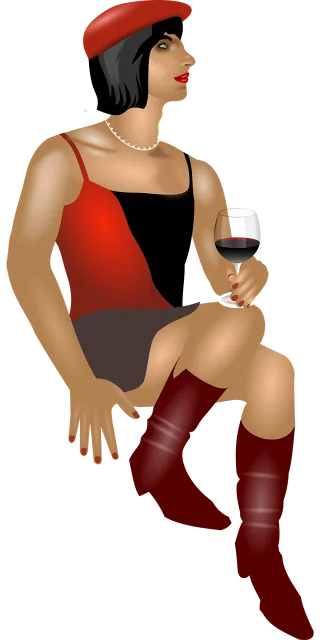 Transgender Queer Transvestite Stickdatei