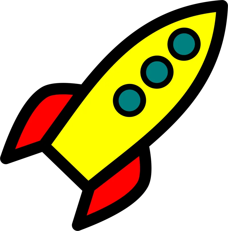 Rocket Toy Space Stickdatei – Kinder