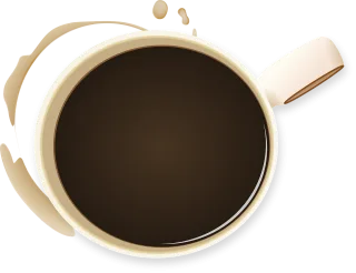 Coffee Cup Stain Stickdatei – Essen & Trinken