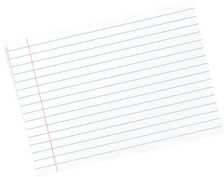 Flash card Paper Lines Stickdatei – Musik