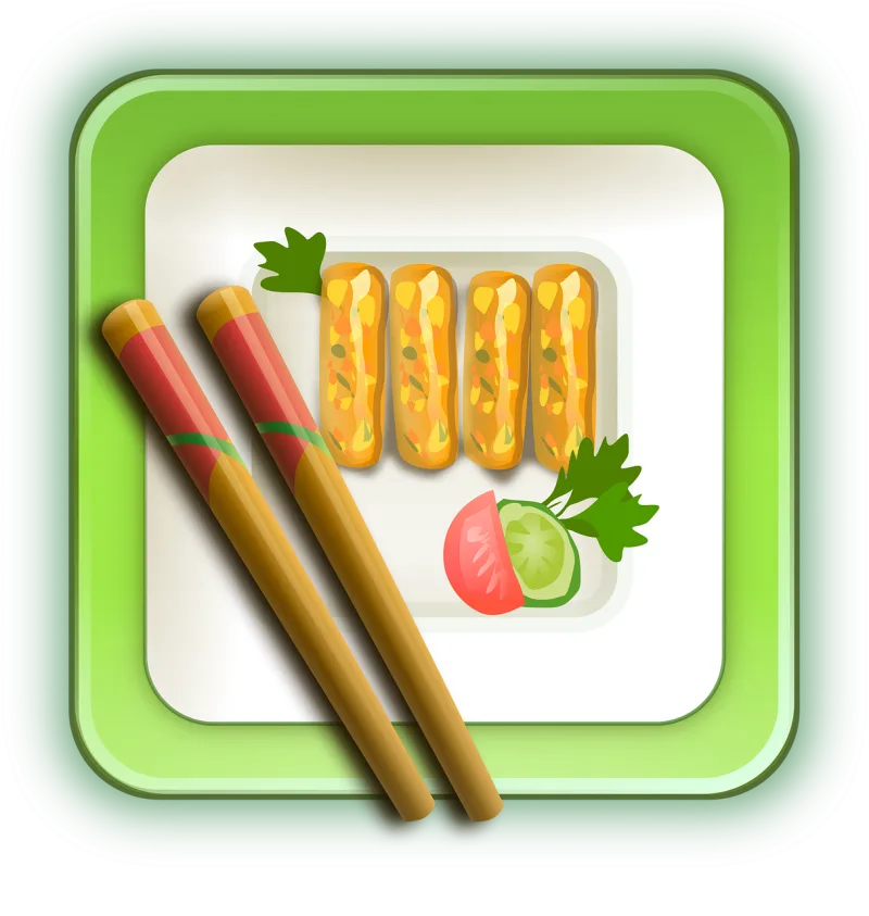 Sushi Food Plate Stickdatei – Essen & Trinken