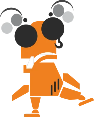 Figure Alien Robot Stickdatei