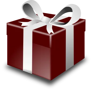 Present Gift Chocolate Stickdatei
