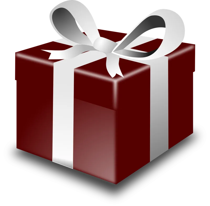Present Gift Chocolate Stickdatei – Herzen & Liebe