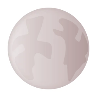 Moon Planet Globe Stickdatei