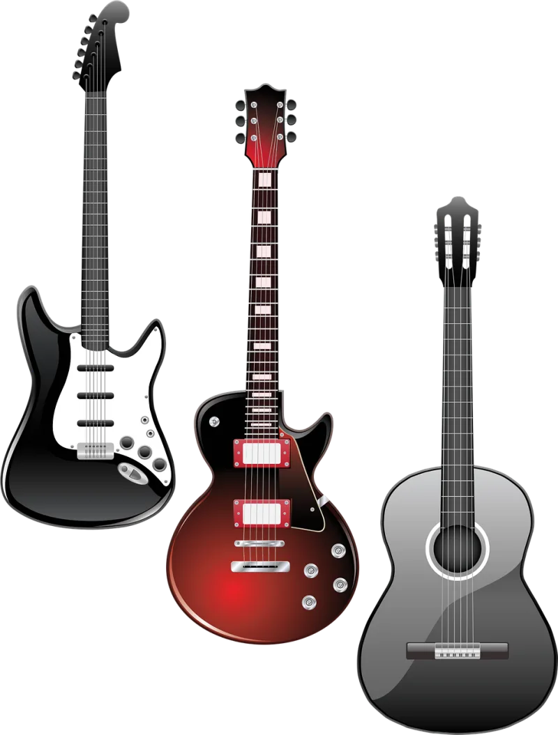 Guitar Musical instrument Acoustics Stickdatei – Musik