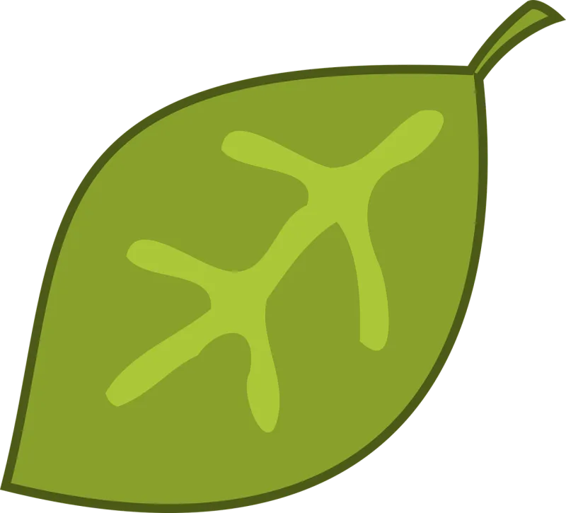 Leaf Nature Plant Stickdatei – Natur
