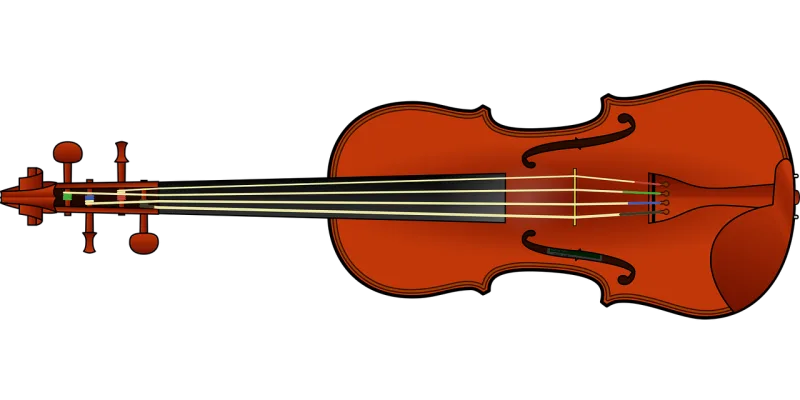 Violin Fiddle Instrument Stickdatei – Musik