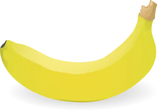 Banana Fruit Yellow Stickdatei