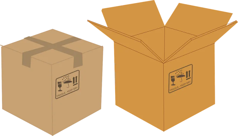 Cardboard box Cardboard Box Stickdatei – Fahrzeuge