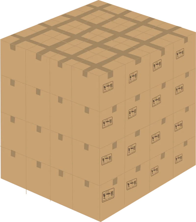 Cardboard box Cardboard Box Stickdatei – Sport