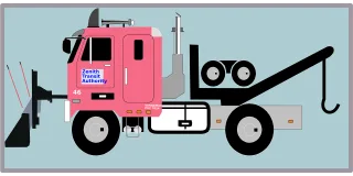 Plow Snowplow Truck Stickdatei