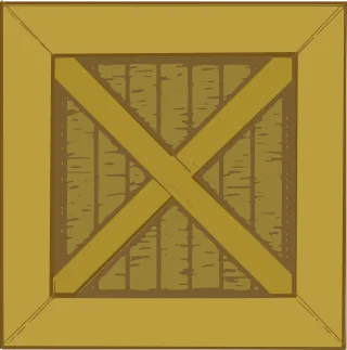 Crate Box Wood Stickdatei