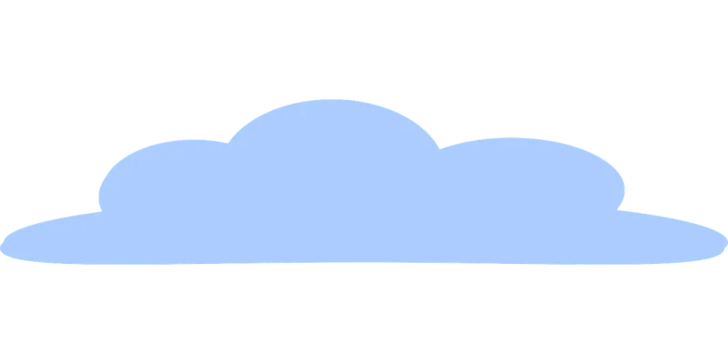 Cloud Rainy Weather Stickdatei – Natur