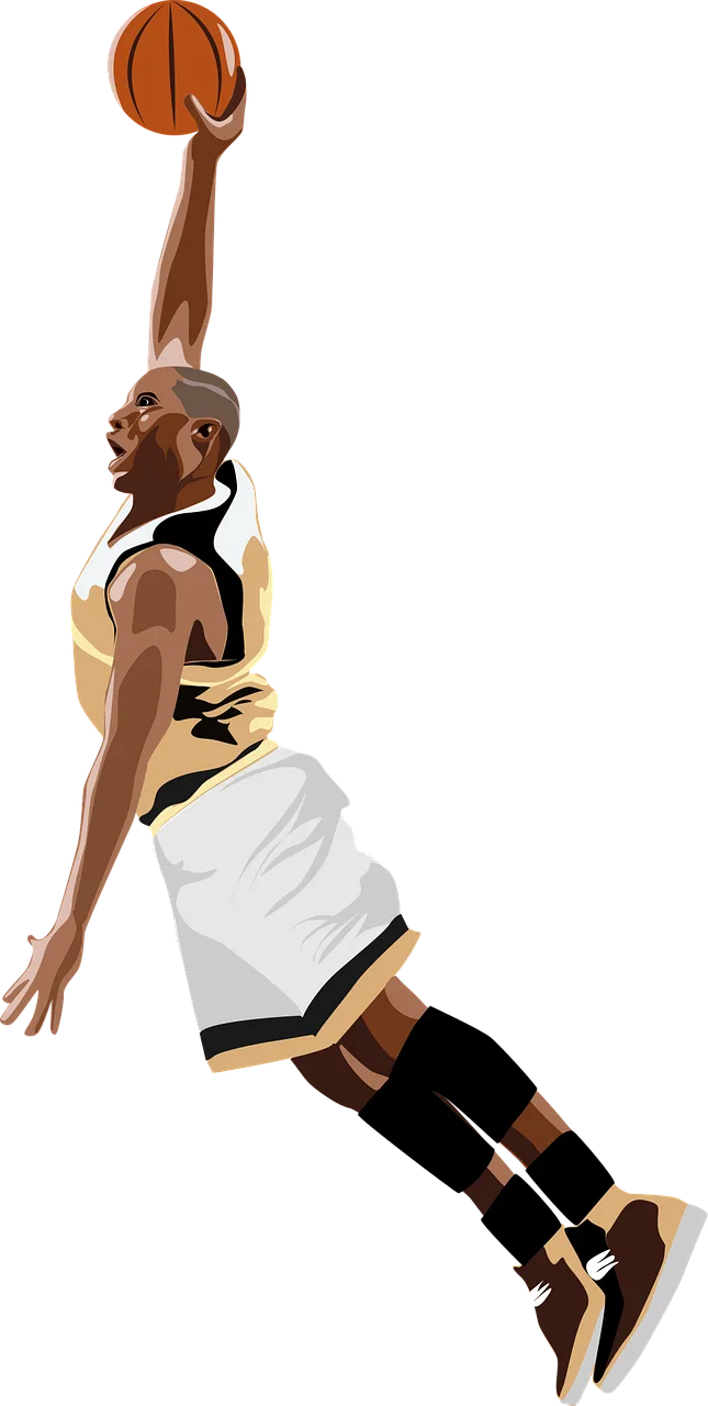 Basketball Dunking Nba Stickdatei – Sport